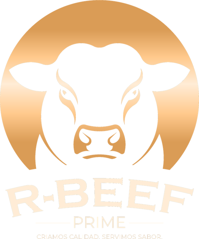 R-BEEF PRIME · Criamos calidad, servimos sabor.
